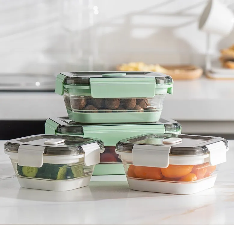 IKOO collapsible china wholesale silicon food storage containers foldable silicon lunch box