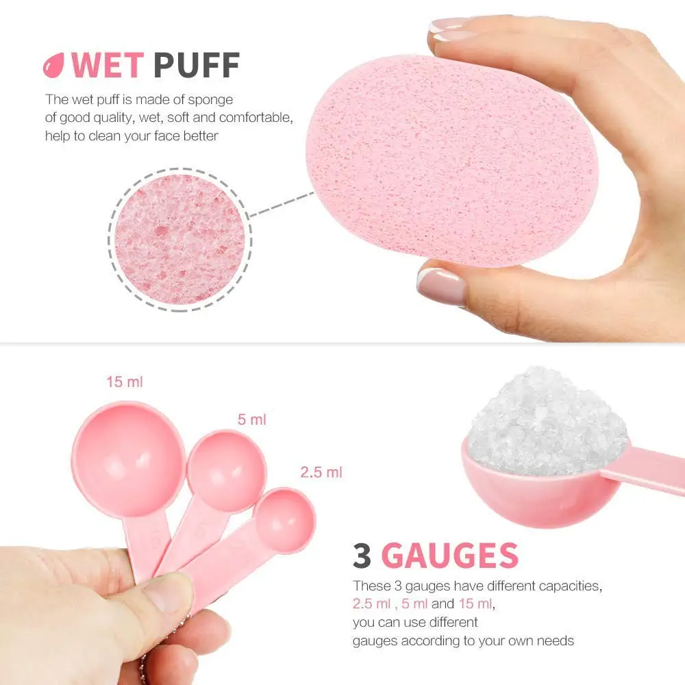Wholesale Face Mask Mixing Bowl Set Facemask Mixing Tool Kit Facial Mask Bowl Stick Spatula Silicone Brush Measure Spoon