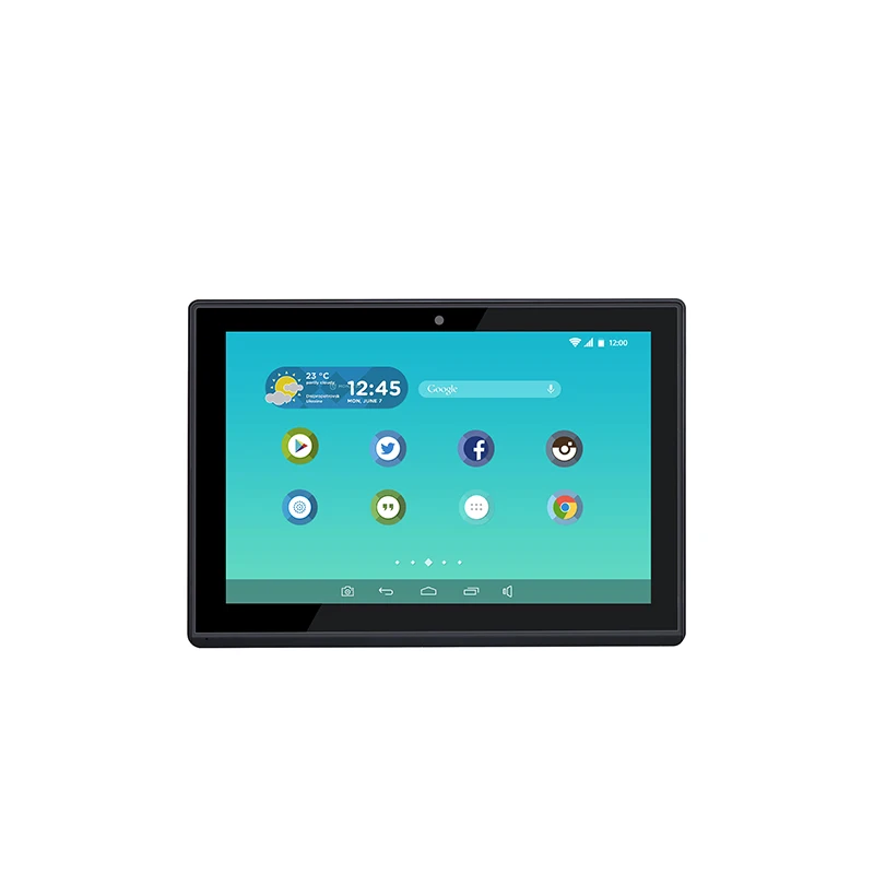 Facial recognition 10.1 inch poe tablet for smart fitness system