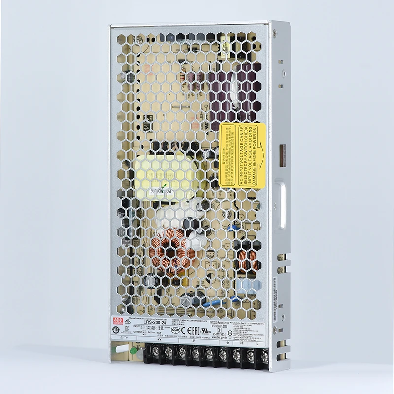 MeanWell 24V 8.8A LRS-200-24 12V 36V 48V Smps Constant Voltage Switching Power Supply For Led Strip Light