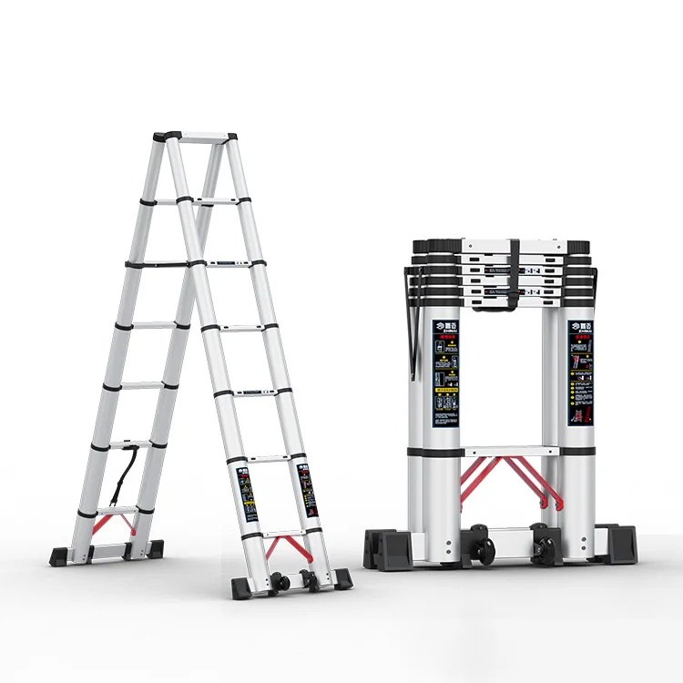 Loft Stairs A-Frame 4 Step Ladder Customized Moderate Price Small Step Ladder Foldable Stairs Aluminum Herringbone Ladder