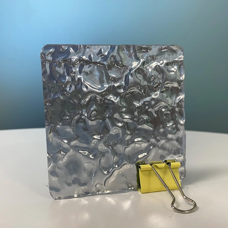 Embossed plexiglass acrylic board home interior Decorative colorful artificial glass panels acrylic wall panel