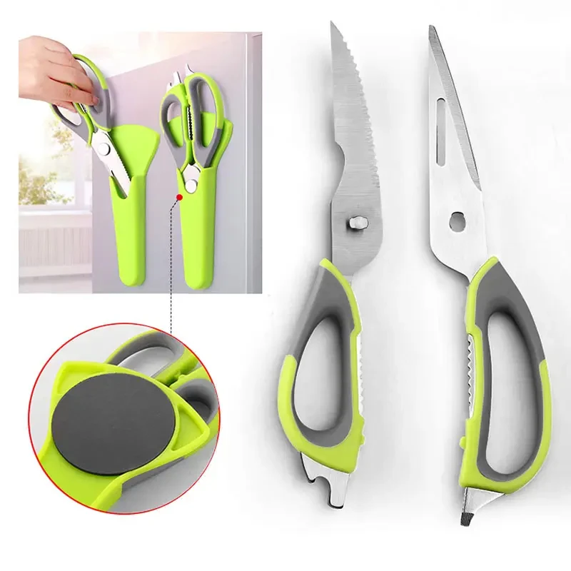 chicken heavy duty detachable stainless steel meat lobster shears poultry scissors