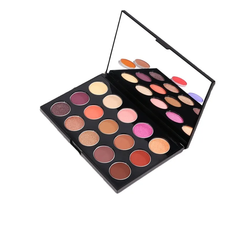 Private Label High Pigmented Vegan Long Lasting Eyeshadow Pan Custom Logo Miss Rose Make Up Eye Shadow Palette