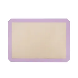 42*29.5cm Multiple Color NonStick Silicone Baking Mat Baking Pastry Tools Rolling Dough Mat Regular Size For Cake Cookie Macaron