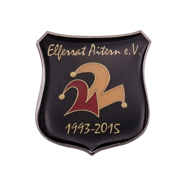 Hot Selling Creative Enamel Metal Cartoon Bule Bulb Brooch Pin for Hat Character Memorial Lapel Pin Badge Epoxy Pins