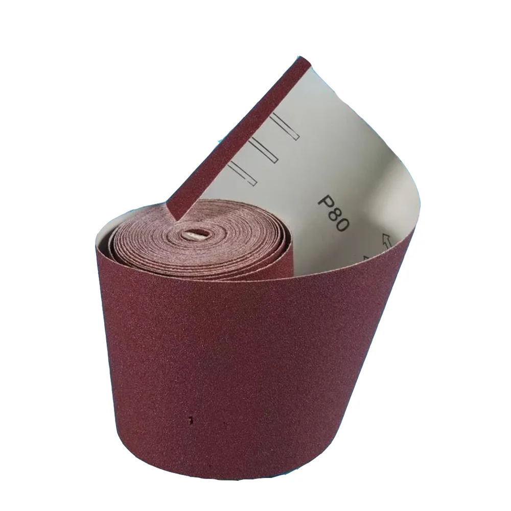 Emery Cloth Sand Paper Roll Aluminum Oxide Abrasive Sandpaper For Wood Working