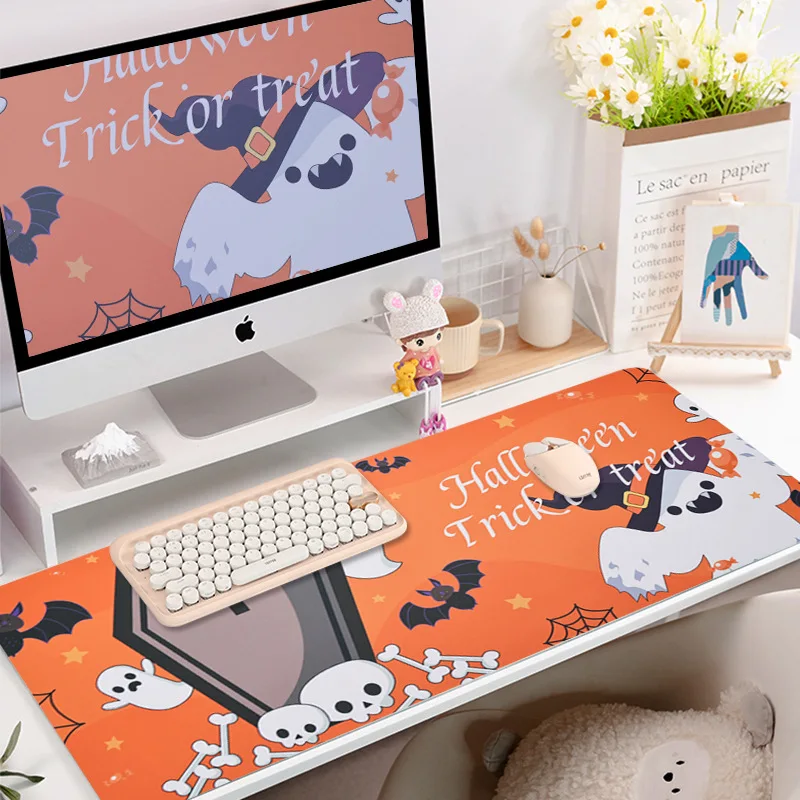 Customized desktop large game thickened lock edge mouse pad keyboard table pad