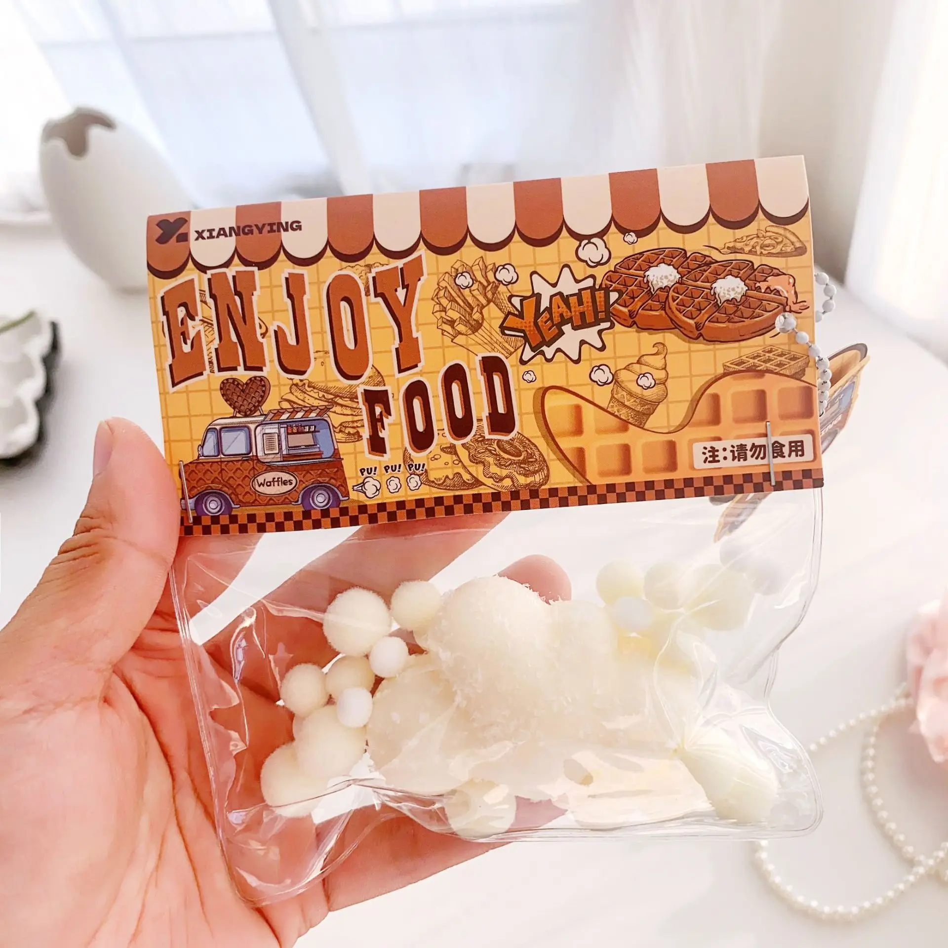 New Arrival Trendy Soft Kawaii Food Desert Doughnuts Toy Bread Shape Novelty Mochi Toy Kids