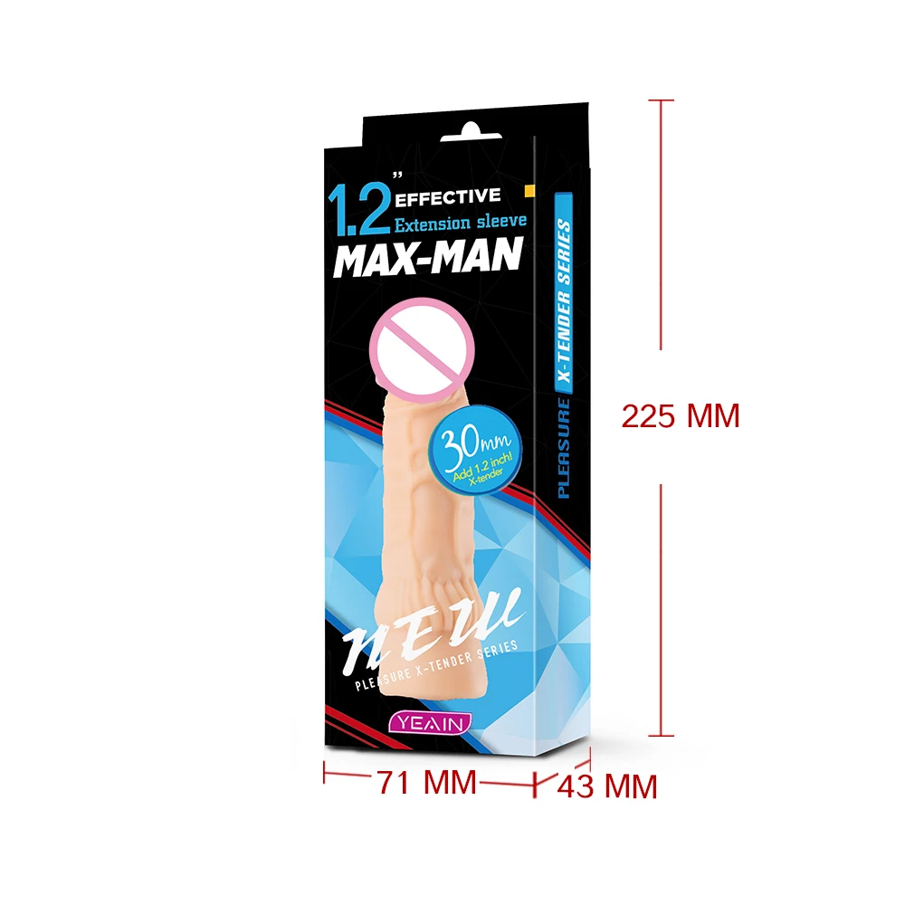 Nuts & Kernels Liquid Silicone Ring Enlarged Set Reuse Condom Spike Big Man Hollow Dildo Simulation Bold Lengthened Delayed Gro