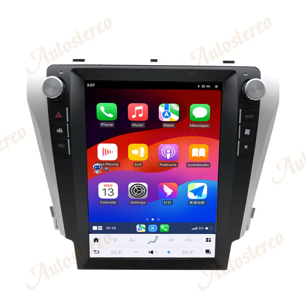12.1 Inch Carplay For Toyota Camry 2012-2017 Car Radio Multimedia Auto Wireless HD Touch Screen GPS Navig Head Unit