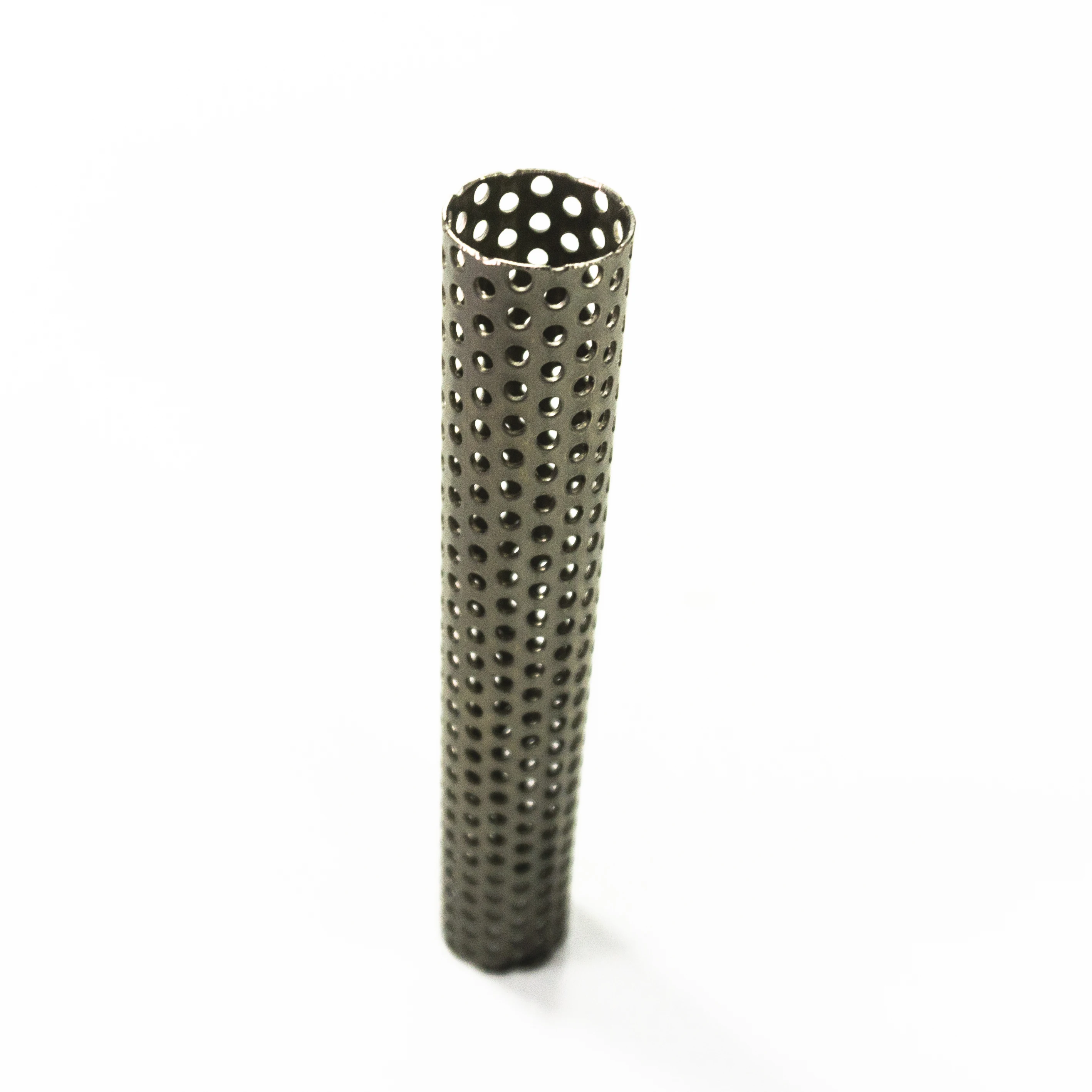 Price for Pure Titanium perforated tube for titanium exhaust pipe ,motorcycle car silencer