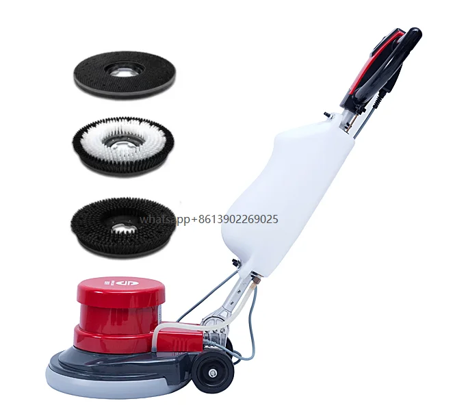 2023 Professional  manual single disc floor scrubber 154rpm/min Multifunctional  single disc floor scrubber for commercial