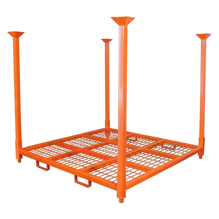 PCR Car Tyre Pallet Racking Wire Mesh Truck Tire Rack Truck Heavy Duty Stackable Detachable Warehouse Racking