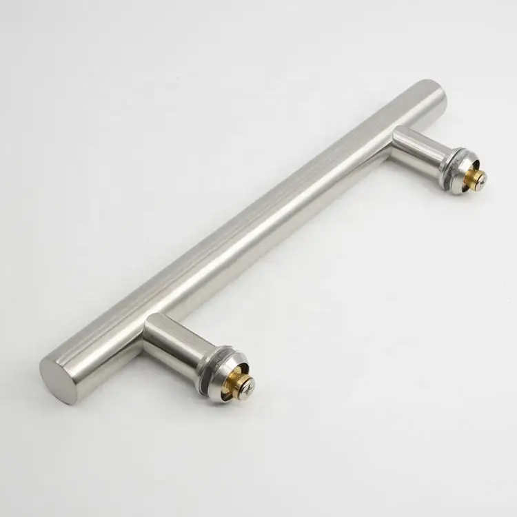 American hot sale O-type high-end room stainless steel 304 H-type sliding  shower screen glass door handle