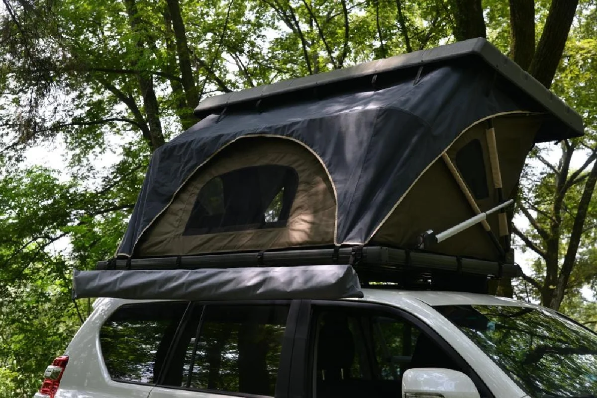 JWY 005ABest Automatic Off Road Vehicle Hard Shell Roof Tent Pickup Car Camping Tent