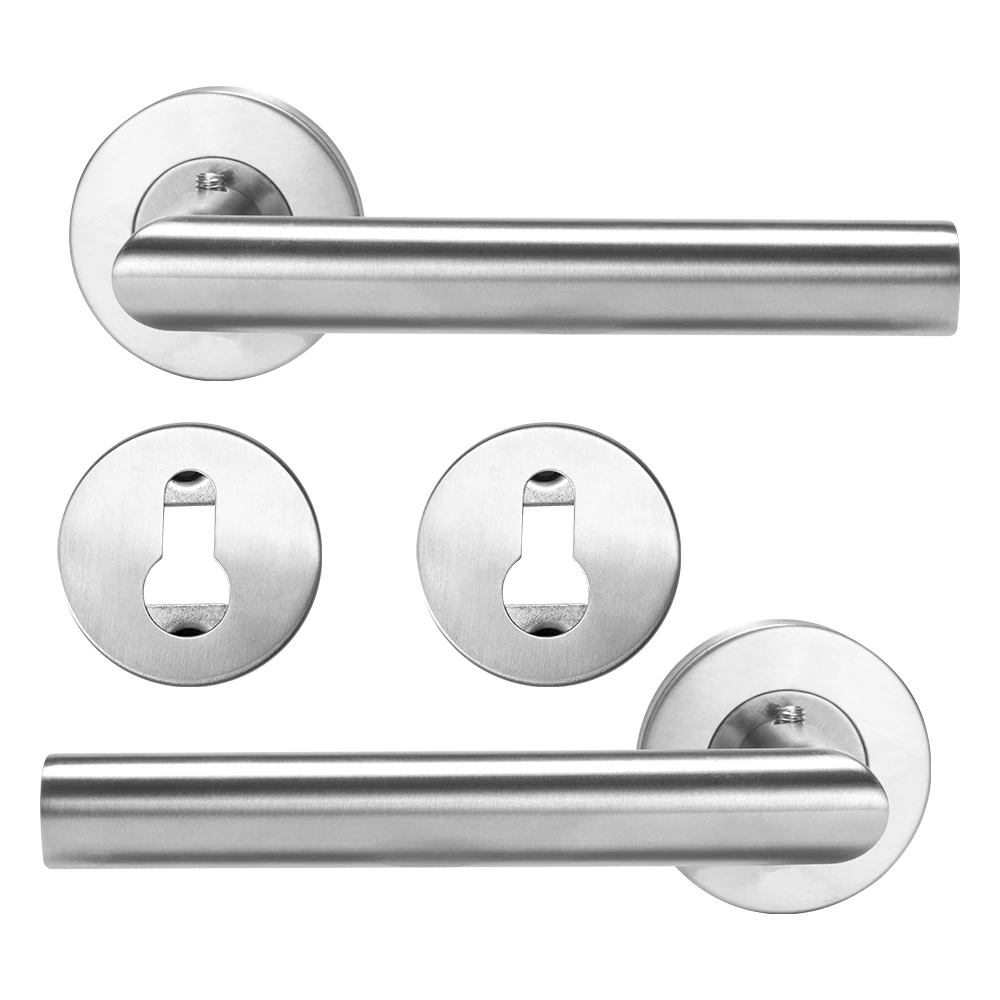 Degol hardware STAINLESS STEEL L TYPE DOOR  LEVER HANDLE