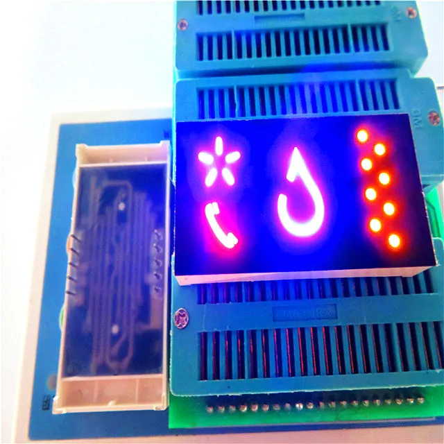 7 segment led display panel full colors screen customized led display