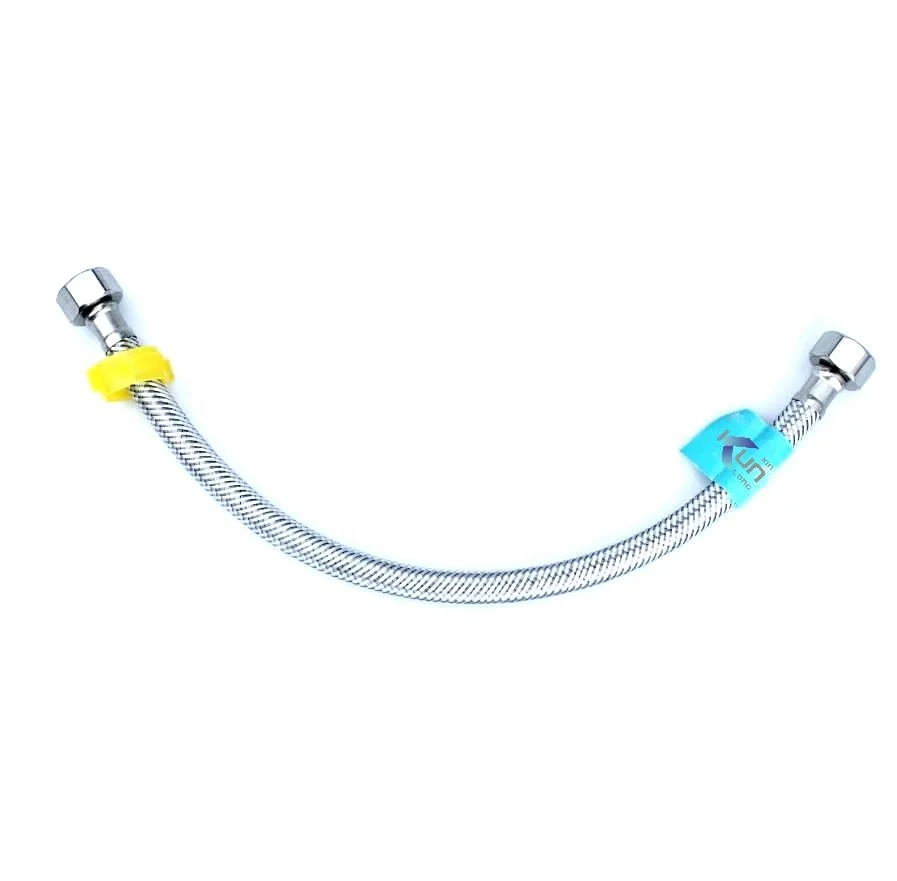 Сантехнический гибкий шланг 1/2 дюйма со стандартным интерфейсом и длиной 40 см из нержавеющей стали 304 для ванной и кухни