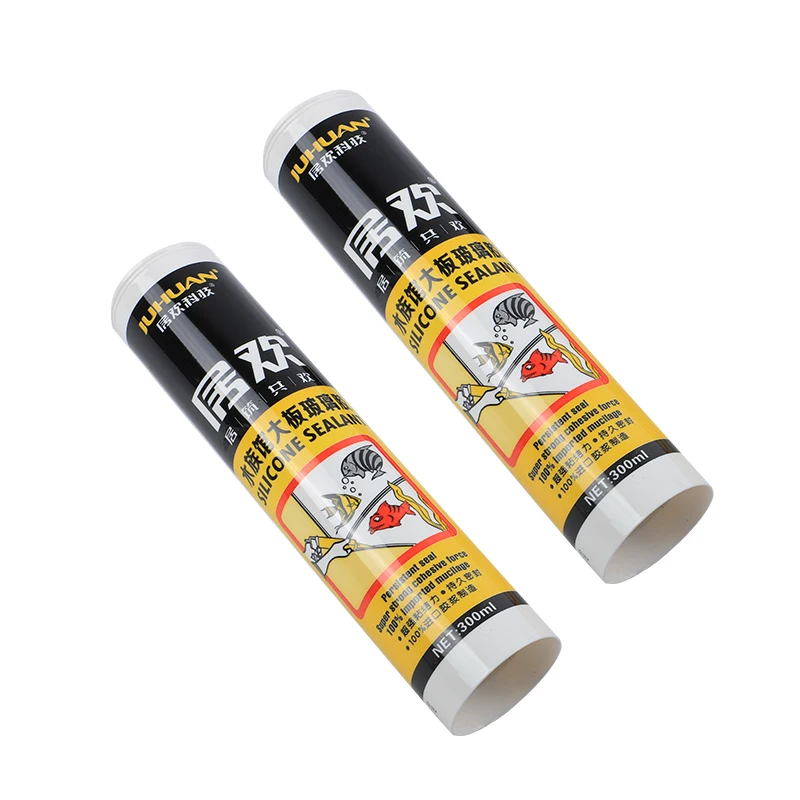 Hot Sale Rtv Acid Acetic Weatherproof Sealing Glass Glue Silicone
