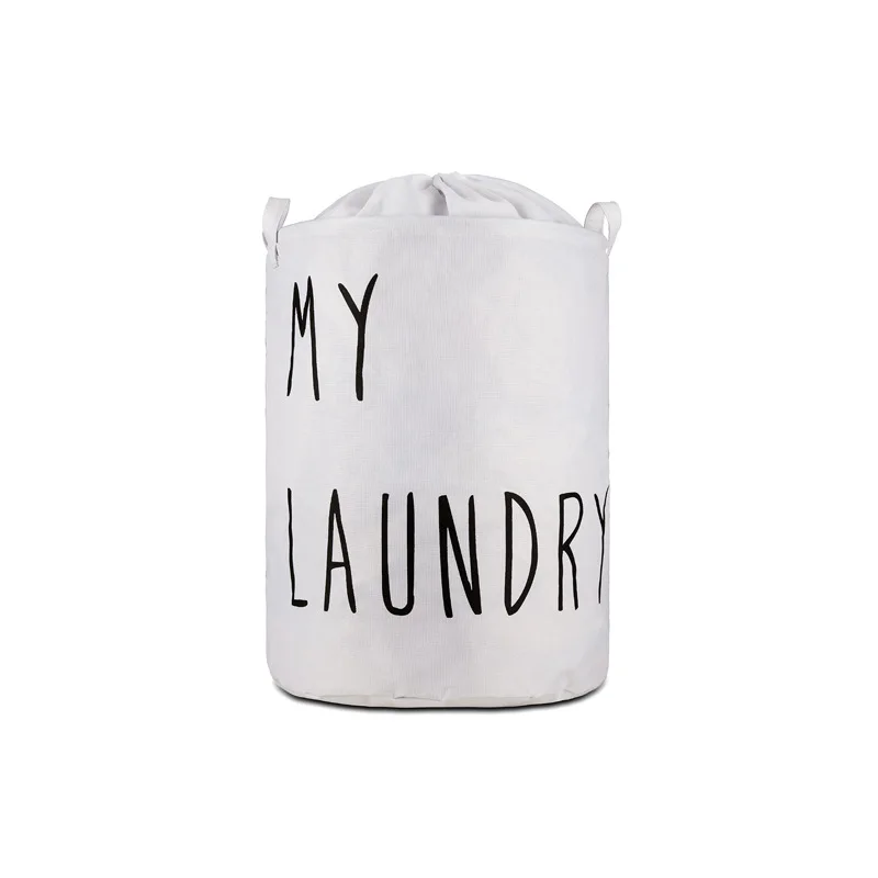 2023 RTS expression storage basket storage bag folding laundry basket foldable laundry basket