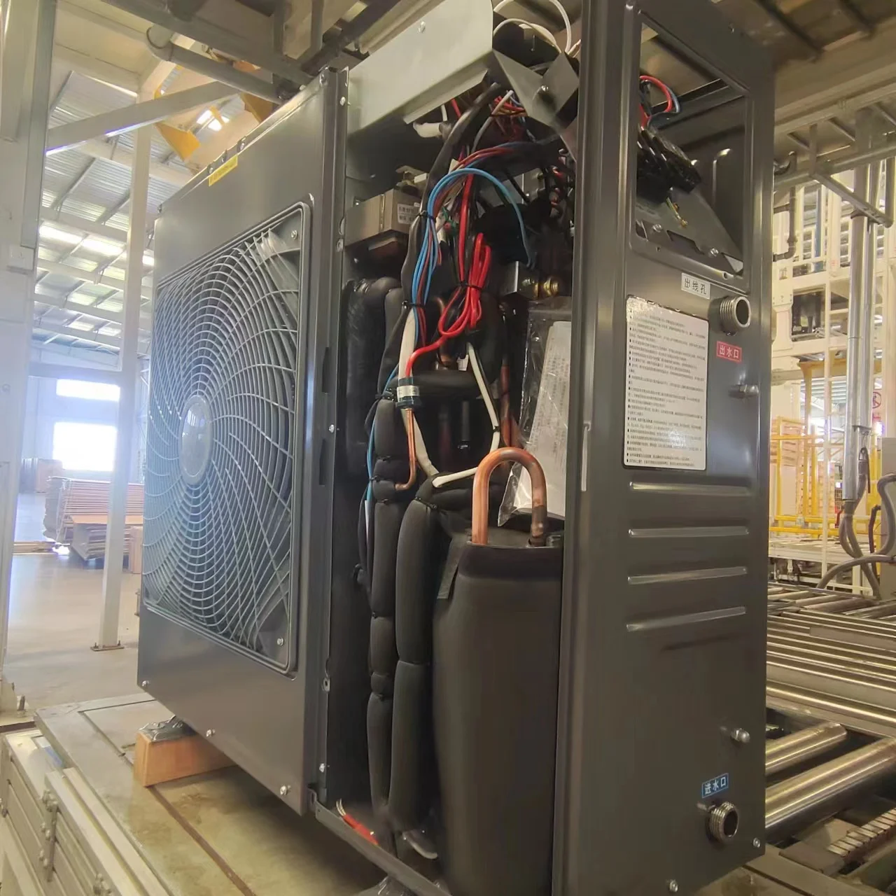 R32 EVI wifi air to water DC inverter heatpump split heat pump water heater pompa ciepla warmepumpe pompe chaleur