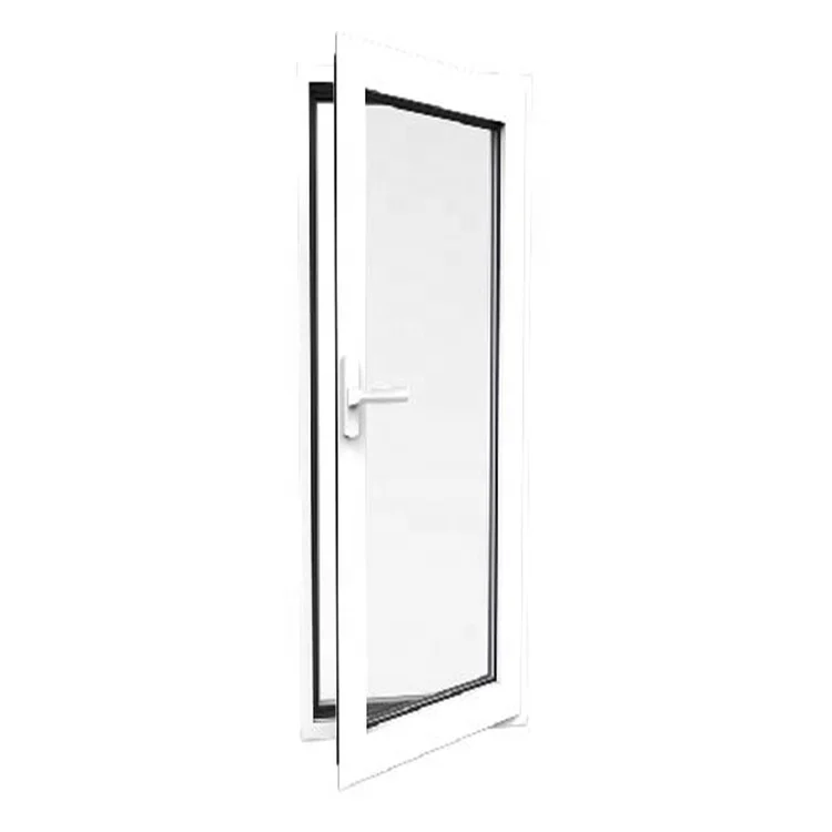 Customized colors Champagne color windows  tilt turn aluminum windows for balcony