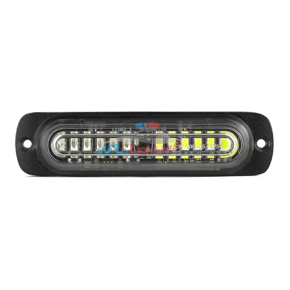 GDWLLIGHTING Motorcycle Led Auto Bulb Waterproof LED 12v White Amber Red Blue ECE R10 Car Strobe Flash Led Light