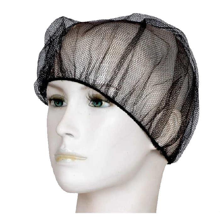 Wholesale Hair Net Cap Disposable Nylon Hairnet Cap