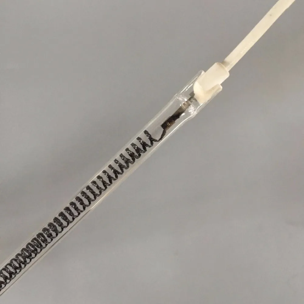 Good quality 500-2000W clear reflector customized medium wave infrared heat lamp for plastics process