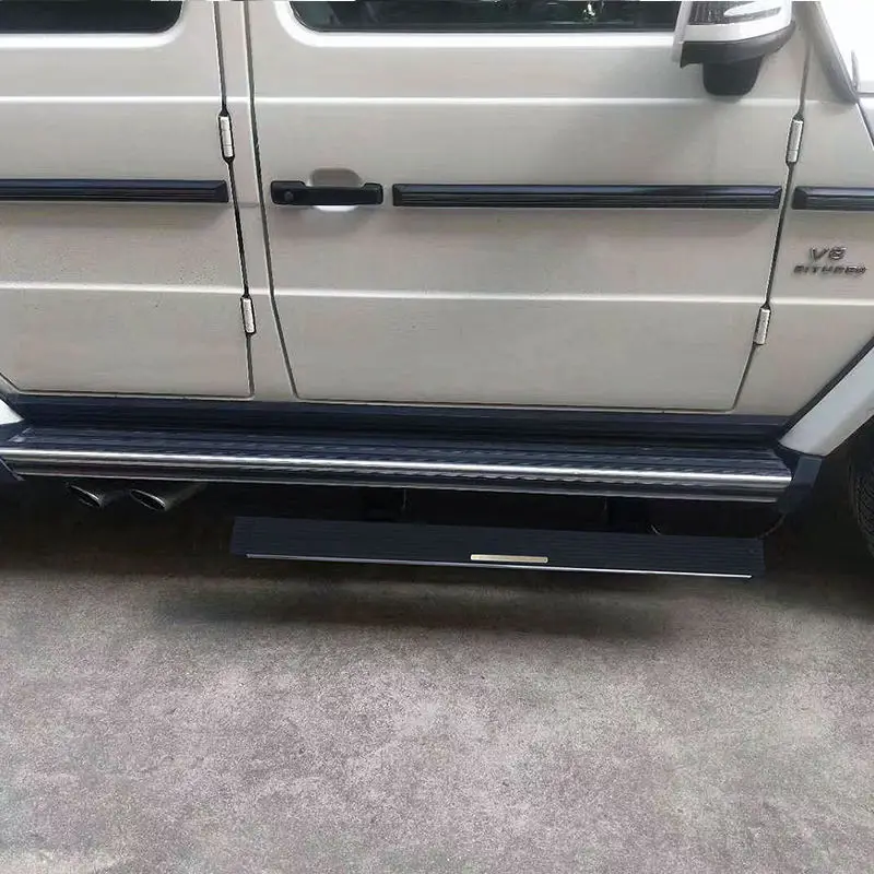 Side Step Electric Running Board Auto Scaling LED High Quality Aluminum Alloy for Mercedes-benz Vito BMW Electric Side Pedal