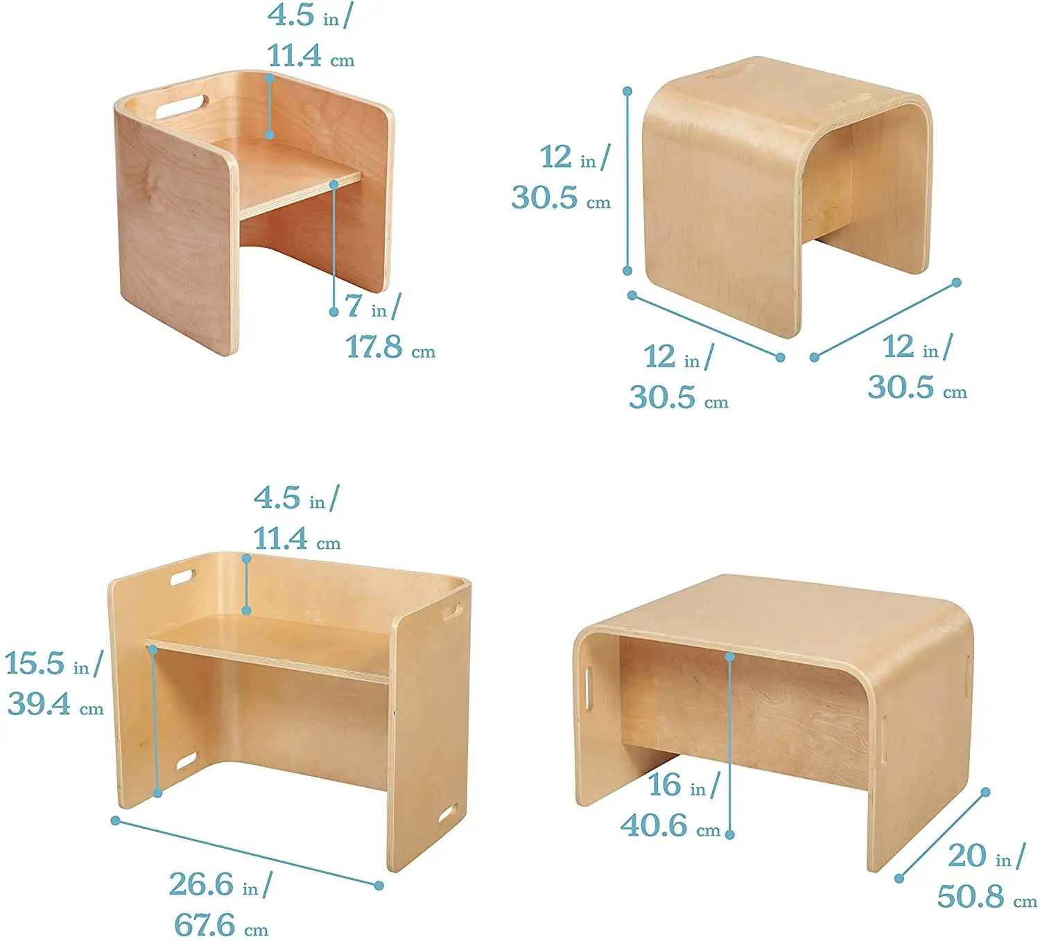 Xiair Preschool Furniture And Equipment Kids Small Children Kids Study Table And Chair Set Library Kindergarten Set