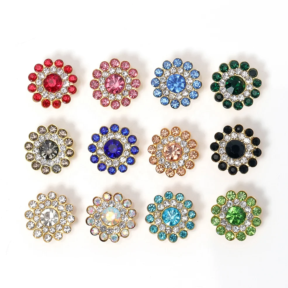 Crystal Claw Rhinestone Flatback Sewing Cabochons Bezel Beads for Jewelry Making DIY Needlework Bows