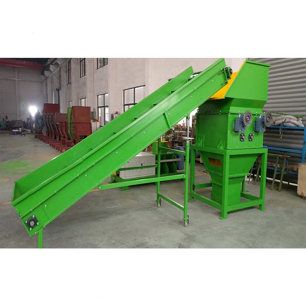 Low Maintenance Cost Twin Shaft EPS XPS Styrofoam Crushing Compactor Crusher Machine