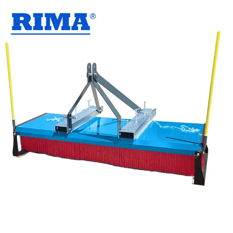 CE Certificate Tractor/Forklift/Wheel Loader Road Sweeper Efficient Cleaning Product Municipal Cleaning