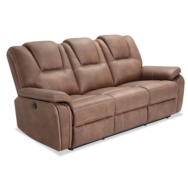Double Loveseat Leather Recliner Sofa Home Cinema Reclining Sectional Sofa Set Sectional Sofa With Recliner