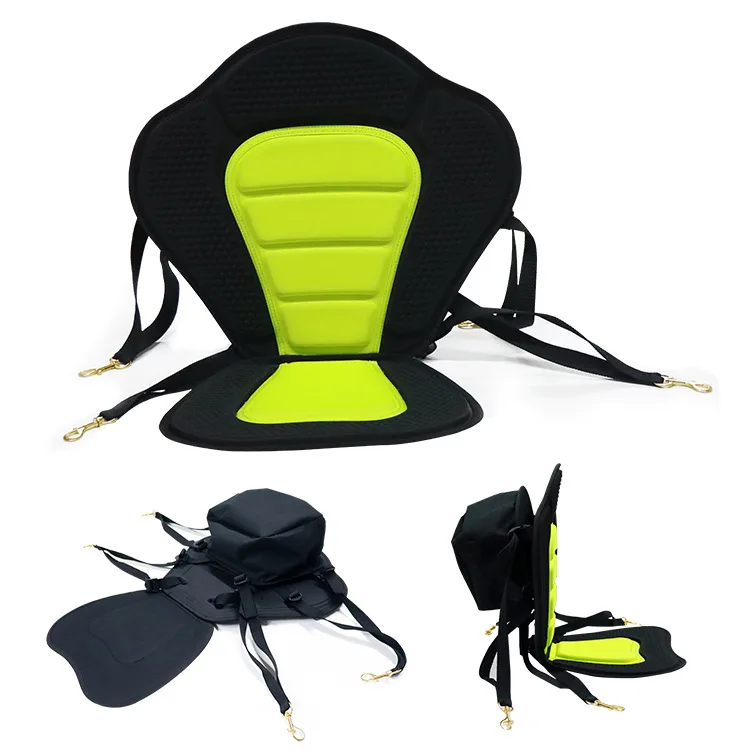 Adjustable Comfortable EVA Kayak Seat With Storage Bag Canoe Seat For Kayak Accessories