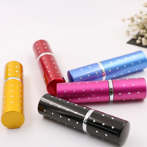 Fast delivery 10ml  Atomizer Aluminum Perfume Bottle With Spray Pump