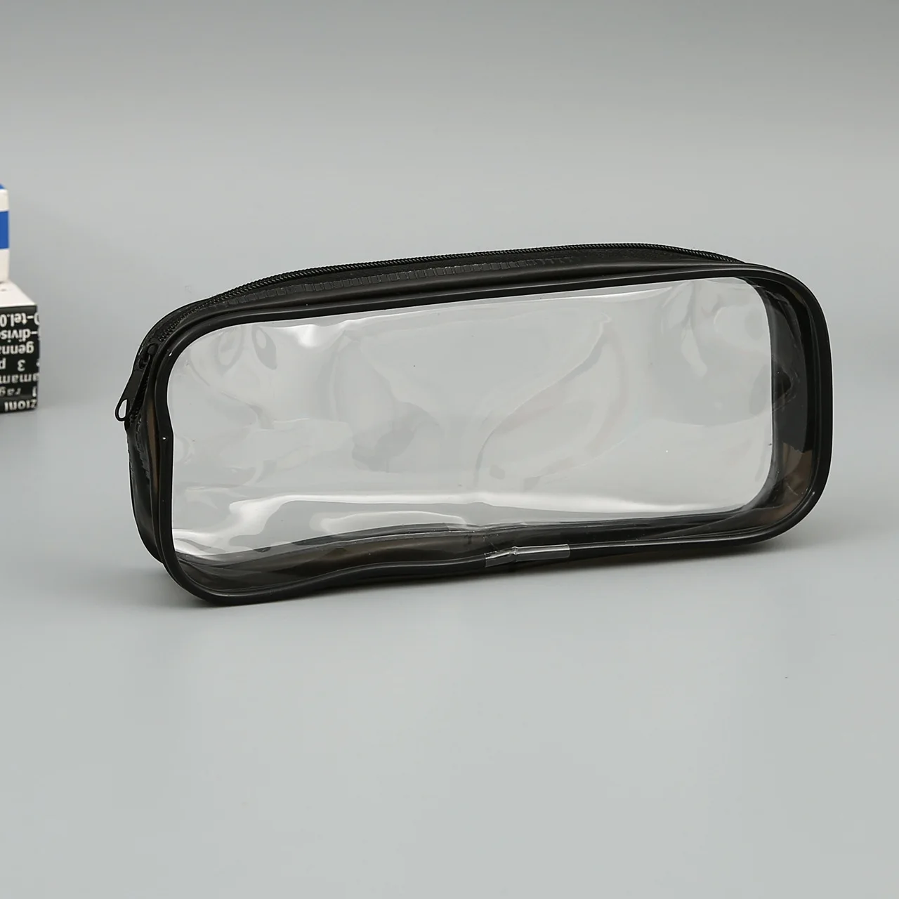 Translucent School Pencil Box Plastic Pen Stationery Box Frosted  Frosted Translucent Fashion  Cheap Pencil Case Kids