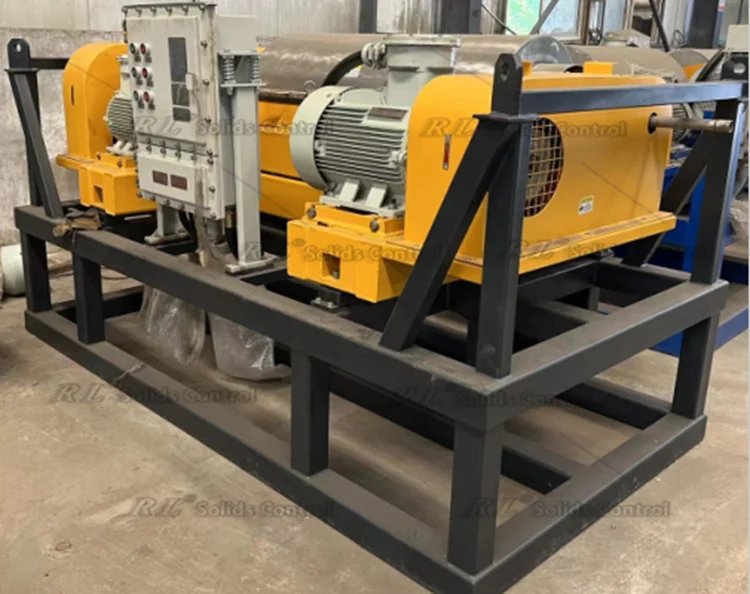 High efficiency of drilling mud centrifuge/drilling fluid circulating mud treatment equipment