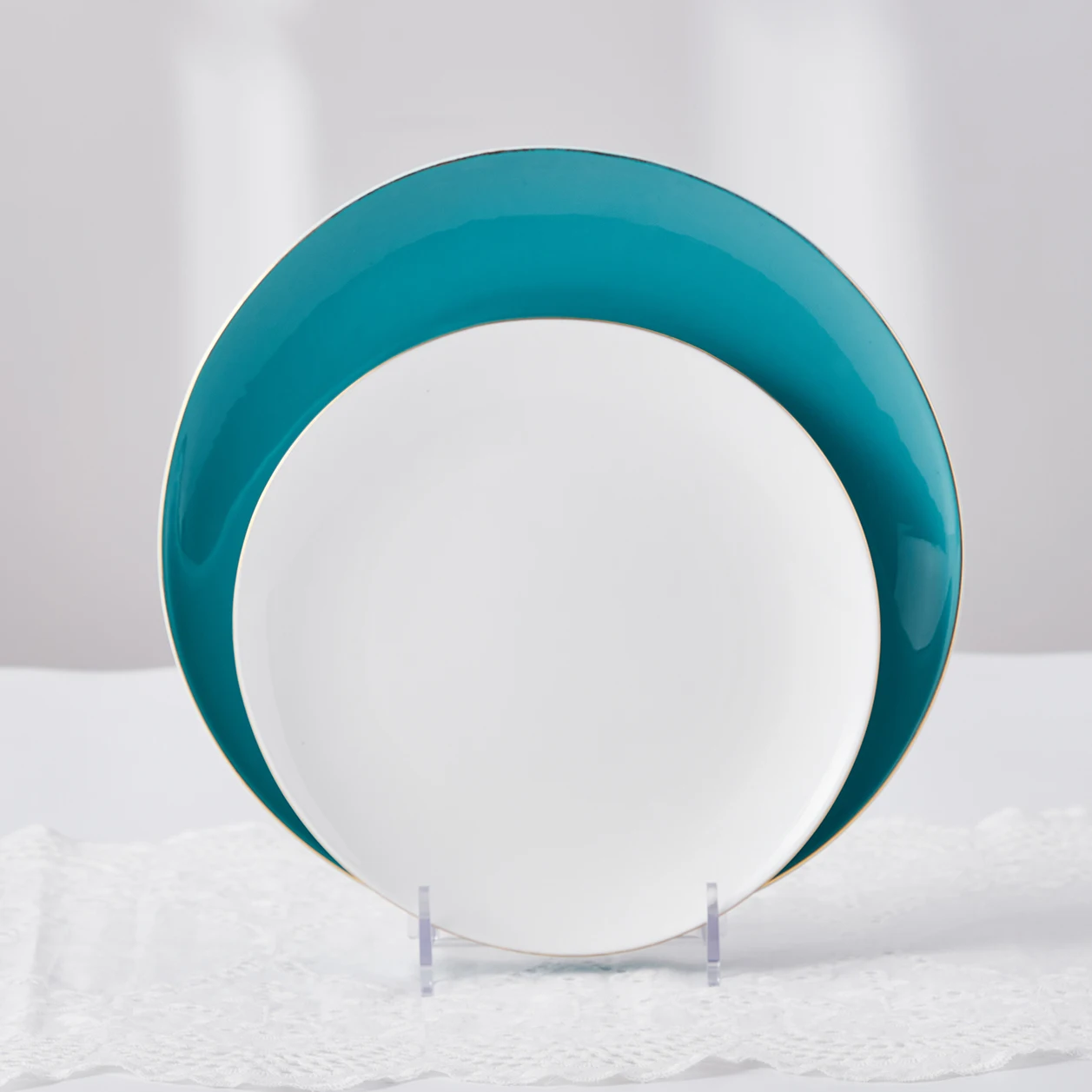 PITO Factory plates sets dinnerware home and kitchen wedding decoration Bone China tableware sustainable eco friendly Bone China