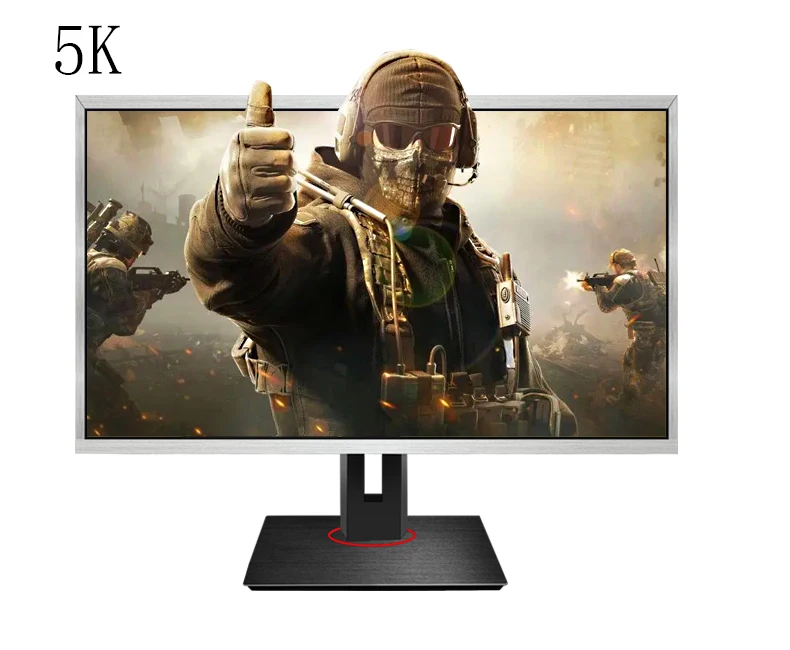 Новое поступление изогнутые 5120*2880 UHD 27 дюймов ЖК-дисплей вращающийся оксид на тонкопленочных транзисторах тонкоплёночных 5K/8K монитор full hd для