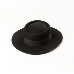 Custom Chapeau Mujeres Sombreros Fieltro Adults Wholesale Wool Wide Brim Ladies Women Felt Panama Fedora
