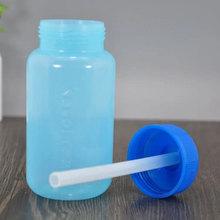 China manufacture Superior Stable 200Ml LDPE blue round plastic Sprays Mist Nasal Spray Bottle Good price