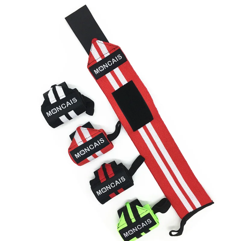 
MONCAIS GYM & FITNESS elastic Wrist Wraps Straps 