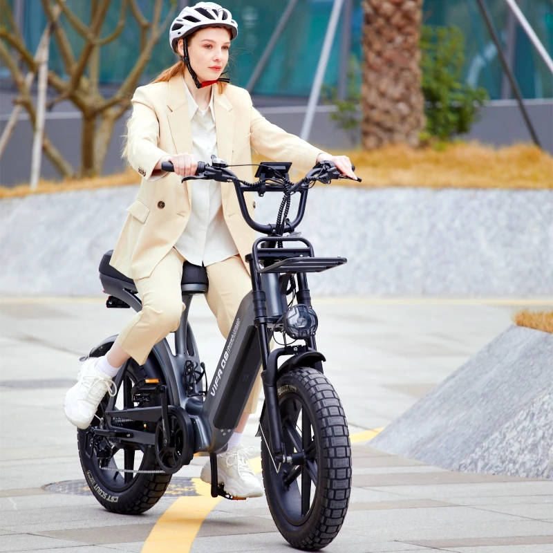 OUXI Q8 aluminum fat bike 48V battery no welding point ready storage in Holland warehouse and USA warehouse