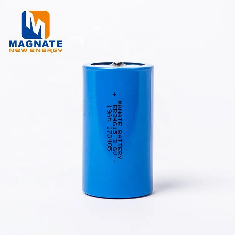 Lithium Battery 3.6V 19Ah D size ER34615