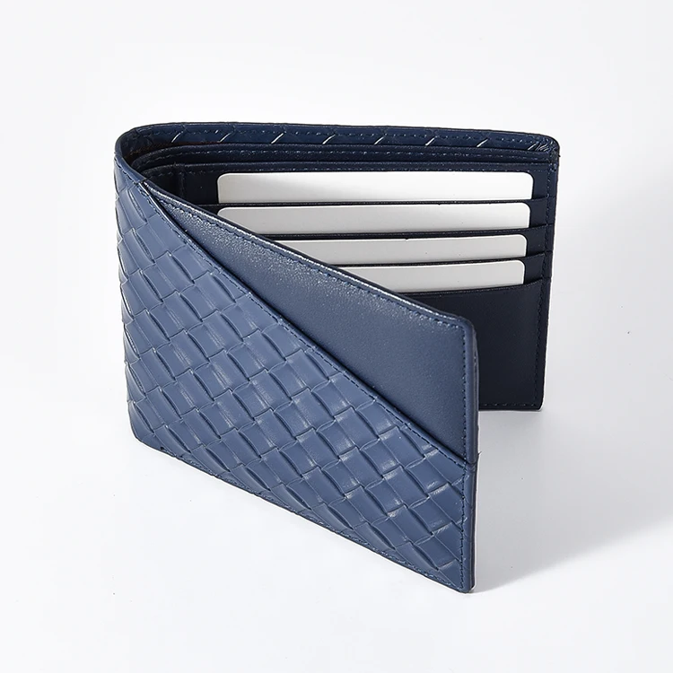 Factory Suppliers Carbon Fibers Leather Slim Carteras Men Wallet Rfid Card Credit Card Money Clips Luxury Wallet Leather Wallets