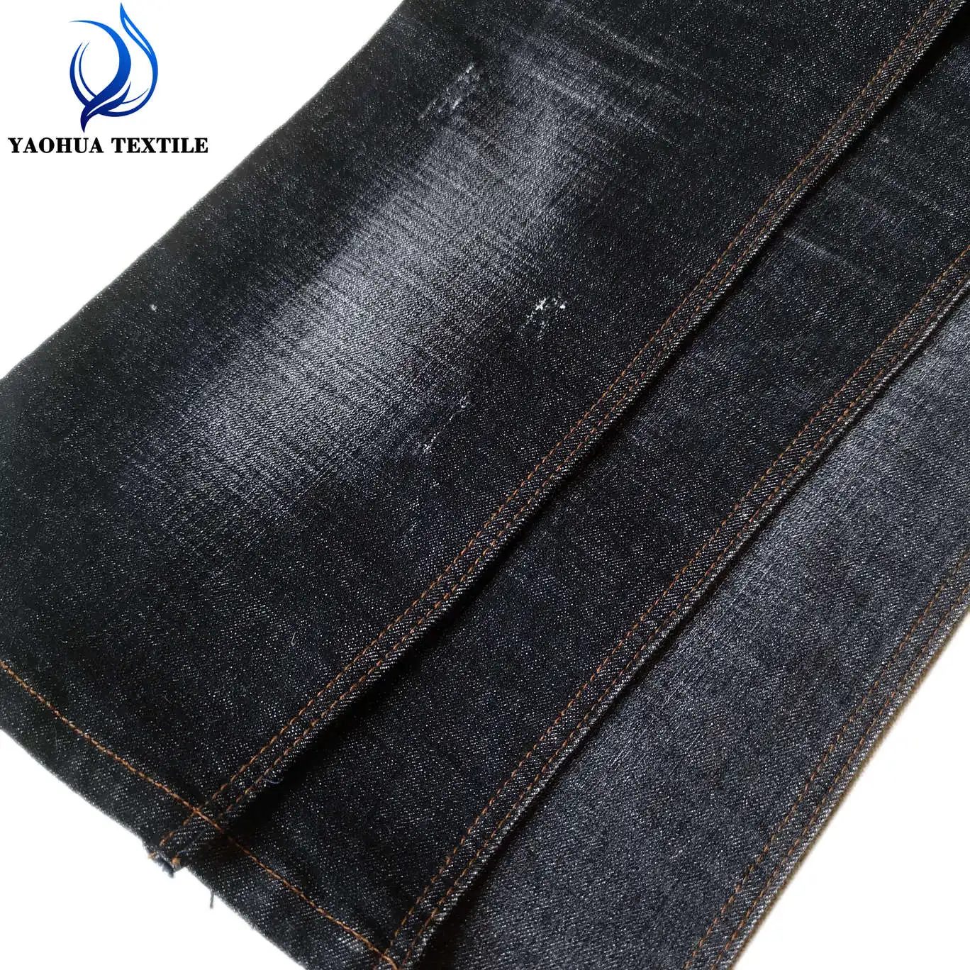 K899 TR stretch cotton polyester woven big density high spandex denim fabric