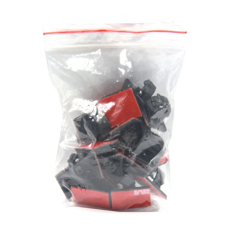 Nylon adhesive electric cable clamp Self Adhesive Wire Clip Cable Tie Holder